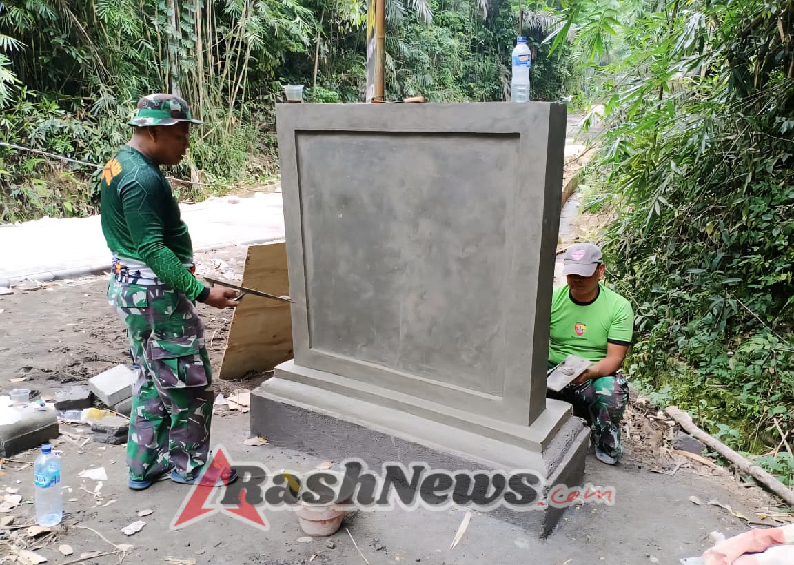Kemajuan di Hari Ke 18 TMMD Ke-126 Kodim 1611/Badung di Pembangunan Infrastruktur dan Fasilitas Masyarakat