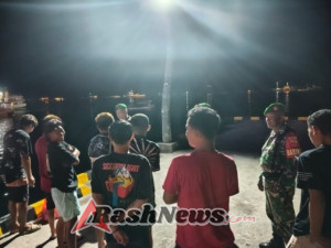 Kemanunggalan TNI-Rakyat, Babinsa Jaga Keamanan dan Kenyamanan di Kawasan Wisata Labuan Bajo