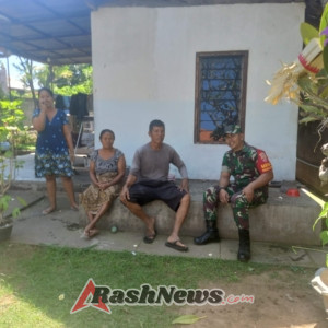 Tingkatkan Kewaspadaan Dini, Babinsa Sepang Kelod Rutin Komsos, Ajak Warga Binaan Aktif Ciptakan Kamtibmas.