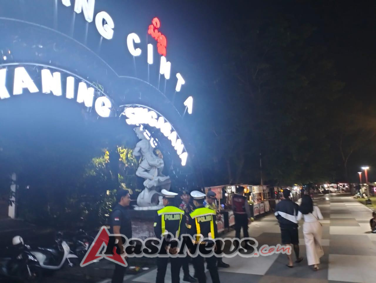 Polres Tabanan Gelar Turjawali Malam Minggu, Sasar Daerah Rawan dan Lakukan Pemeriksaan Ranmor