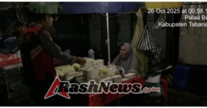 Sat Samapta Polres Tabanan Gelar Patroli Jalan Kaki Subuh “Perintis Presisi” Antisipasi Gangguan Kamtibmas di Wilayah Kota