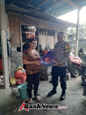 Minggu Kasih Polsek Selat dilaksanakan di BD. Selat Kelod Desa Selat, Kec. Selat.