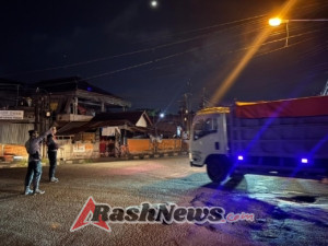 Samapta Polres Klungkung Intensifkan “Blue Light Patrol” Jaga Kamtibmas di Malam Hari.