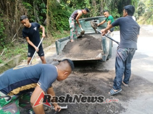 Masuknya Satgas TMMD Ke-126 Kodim 1611/Badung di Desa Bongkasa Pertiwi, Infrastruktur Jalan Tidak Hanya Angan