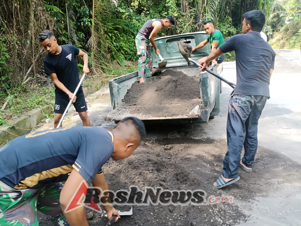 Masuknya Satgas TMMD Ke-126 Kodim 1611/Badung di Desa Bongkasa Pertiwi, Infrastruktur Jalan Tidak Hanya Angan