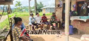 Babinsa Apui Bangun Komunikasi Efektif dengan Masyarakat Binaan