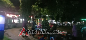 Patroli Malam Babinsa Koramil 1628-01/Taliwang Cegah Gangguan Keamanan di Wilayah Binaan