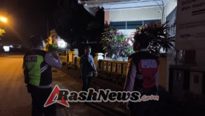 Guna Cegah Gangguan Kamtibmas Polsek Bebandem Gelar Blue Light Patrol demi Terjaganya Harkamtibmas Agar Situasi Aman Kondusip