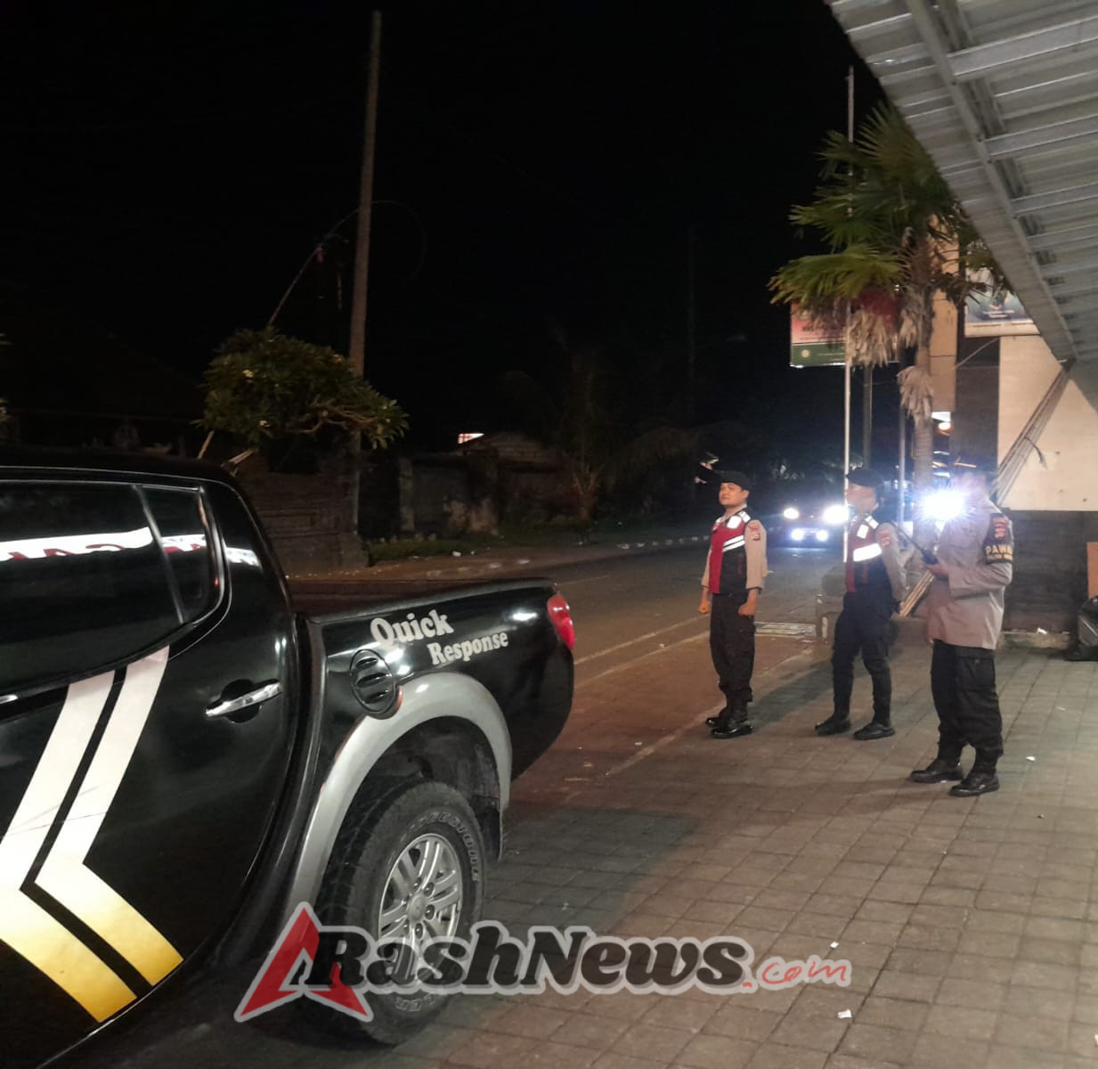 Patroli Harkamtibmas, Polsek Mengwi Susuri Jalur Pedesaan Cegah Kriminalitas