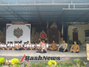 Kapolsek Marga Sosialisasikan Bahaya Perundungan Atau Bullying Di Sekolah SMP N 1 Marga