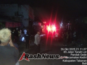 Polsek Kediri Gencarkan Pelaksanaan Patroli Barcode Malam Hari