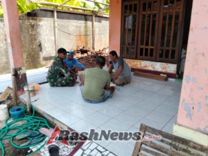 Babinsa Koramil 1628-05/Jereweh Terus Hadir di Tengah Warga Demi Keamanan Desa Goa