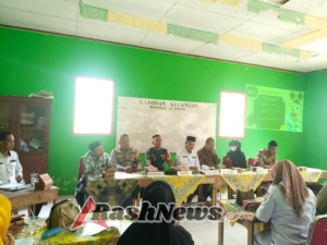 Mendukung Program Pembangunan Nagari, Babinsa Turut Hadir Dalam Rapat Musrenbang
