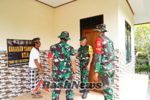 Aspers Kasad Tinjau Langsung Pelaksanaan TMMD di Badung