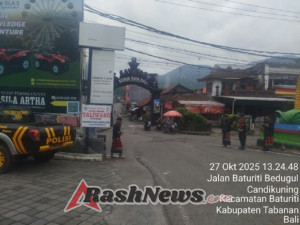 Personil Polsek Baturiti Laksanakan Patroli Barcode Tekan Kejahatan 3C (Curat, Curas dan Curanmor)