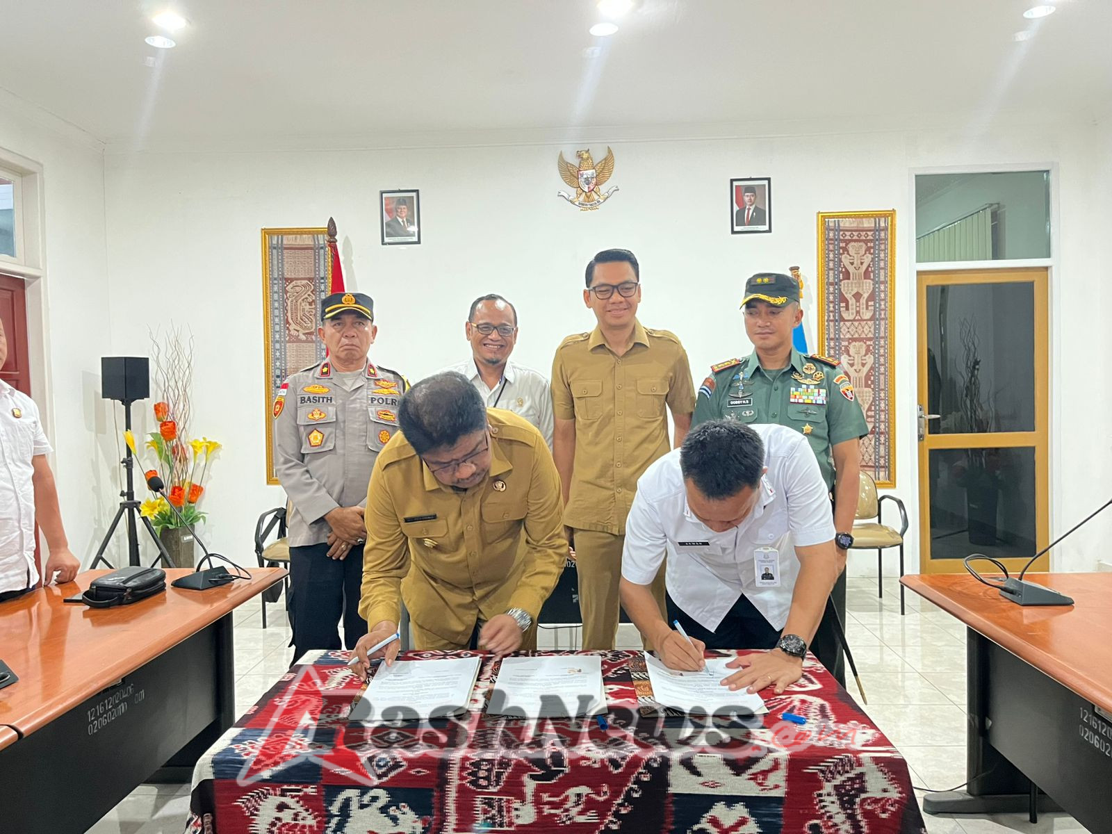 Dandim 1601/ST Letkol Inf Dobby Noviyanto S.E. Dukung Kolaborasi Pemda dan Kejari Sumba Timur