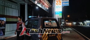 Cegah Tindak Kejahatan, Personel Samapta Polsek Abiansemal Rutin Sambangi Gerai ATM & Jalur Sepi