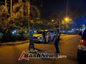 Polsek Dawan Gelar Patroli Malam (Blue Light Patrol) Jaga Situasi Kamtibmas Kondusif.