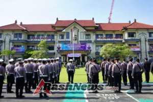 Polres Gianyar Gelar Upacara Peringatan Hari Sumpah Pemuda ke-97 Tahun 2025