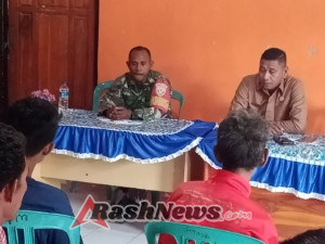 TNI Bersama Aparat Desa Upayakan Penyelesaian Damai Masalah Tanah di Sotimori Rote Ndao