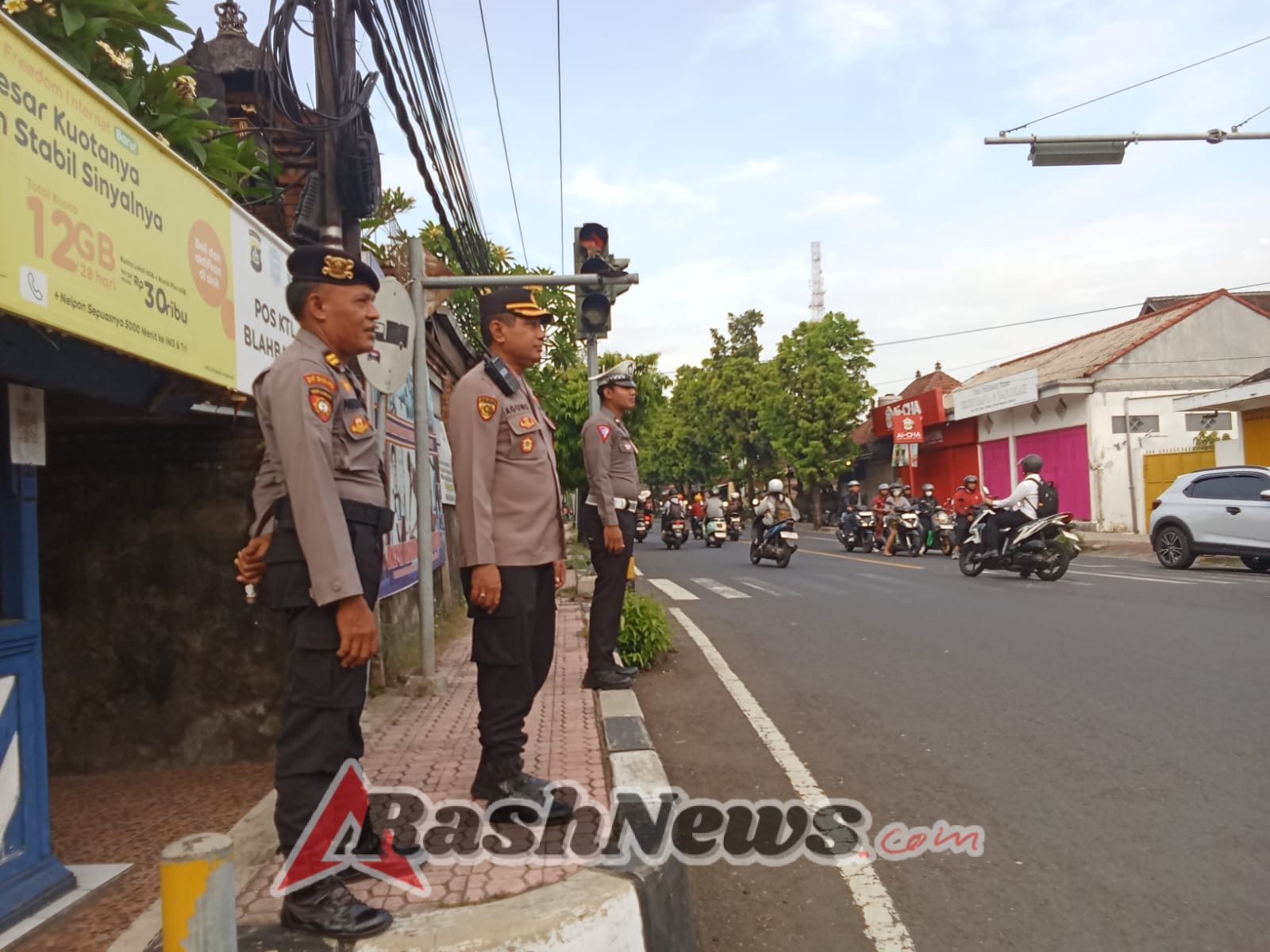 Kapolsek Blahbatuh Pastikan Pelayanan Optimal Melalui Pengecekan PH Pagi