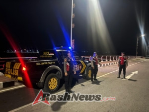 Sat Samapta Polres Klungkung Intensifkan Patroli Malam, Jaga Kondusifitas Wilayah.