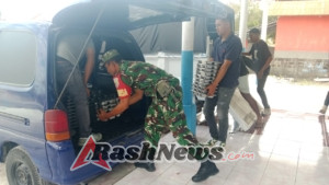 Sertu Nelson Sine Hadir Dukung Pemerataan Nutrisi Lewat Program Makan Bergizi Gratis