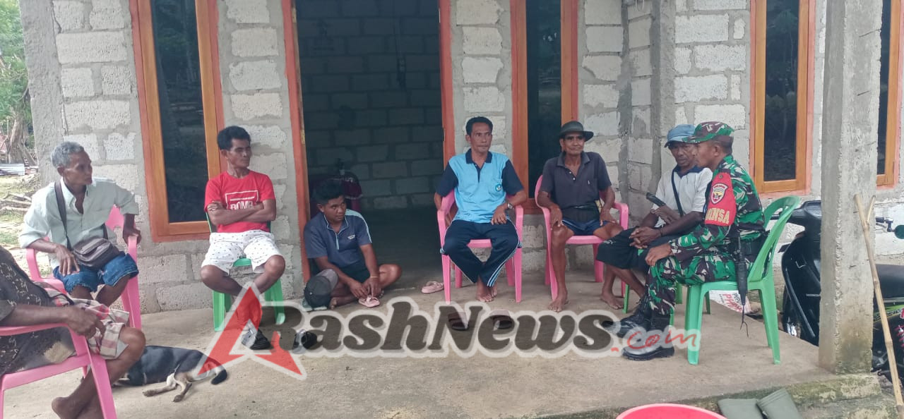 Sertu Camilo Desousa Imbau Warga Hindari Kesalahpahaman Melalui Komunikasi yang Baik