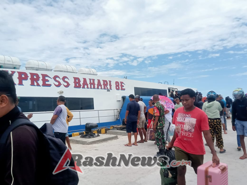 Koramil 1627-01/Ba’a Intensif Lakukan Monitoring Aktivitas Transportasi Laut di Pelabuhan Ba’a
