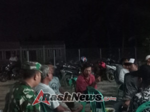 Patroli Malam, Babinsa Ingatkan Warga Hindari Keributan di Lingkungan Sekitar