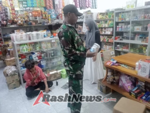 Patroli Malam Babinsa Jereweh Berjalan Aman dan Lancar di Ajang Jereweh Cup II