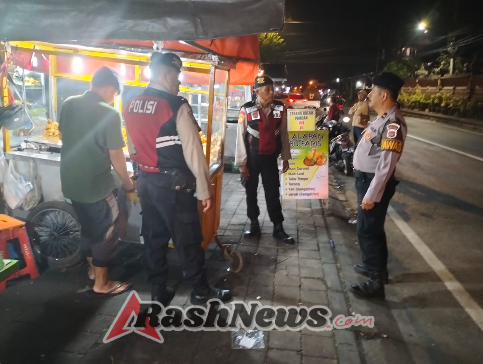 Jaga Stabilitas Kamtibmas, Samapta Polsek Abiansemal Laksanakan Patroli Harkamtibmas