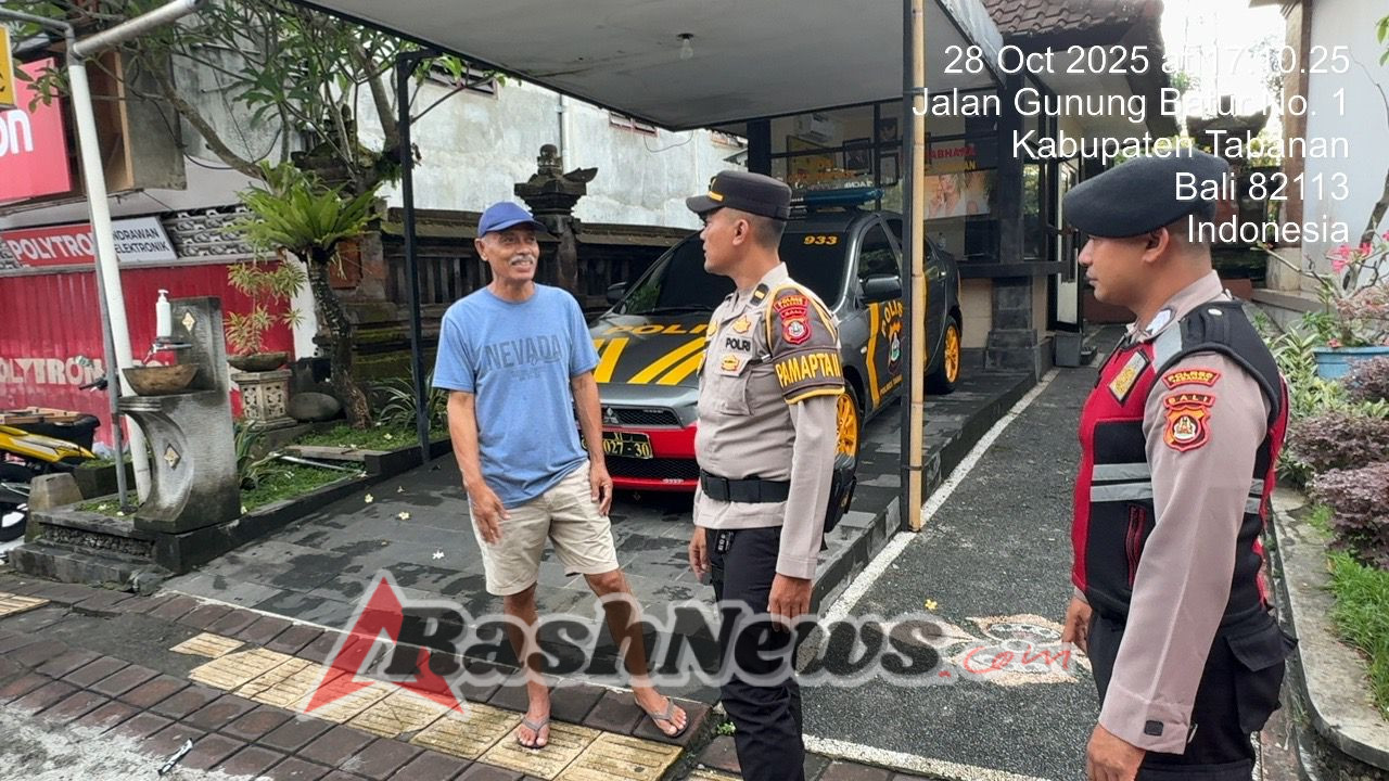 Polres Tabanan Gelar Patroli Pamapta Gabungan, Antisipasi Gangguan Kamtibmas di Wilayah Kota