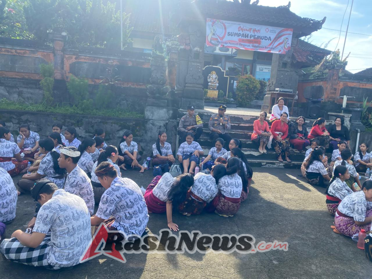 Kapolsek Selbar Laksanakan Himbauan kamtibmas di SMP Negeri 1 Selemadeg Barat