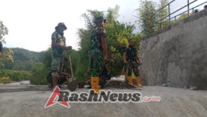 TMMD Ngada Dorong Peningkatan Infrastruktur Pertanian di Riung Barat