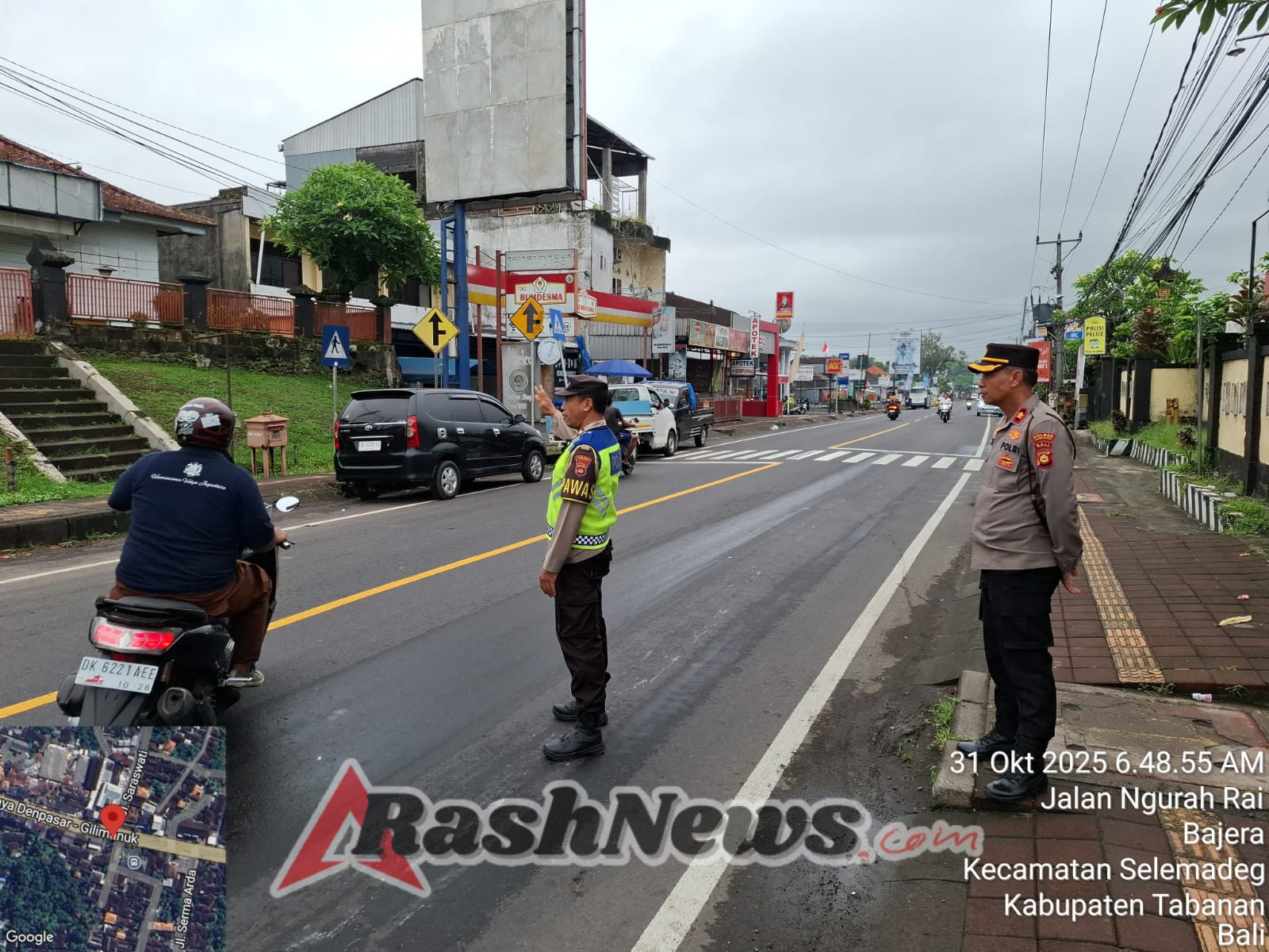 Kapolsek Selemadeg pimpinan Strong Point pagi, Wujud Pelayanan Prima Polri
