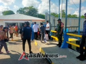 Koramil 1627-02/Pantai Baru Tegaskan Komitmen Pengamanan Jalur Laut Rote Ndao