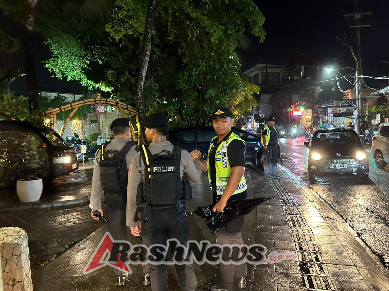 Tak Kenal Lelah, Raimas Polres Badung Patroli Dini Hari Demi Keamanan Canggu