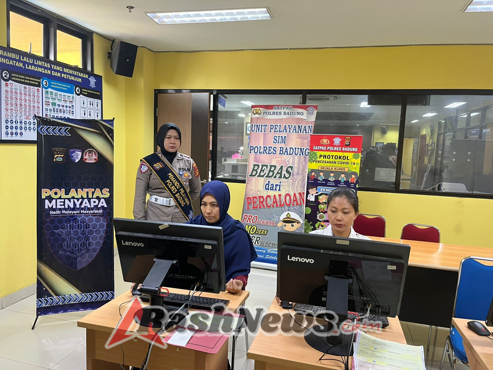 Polres Badung Tingkatkan Kualitas Layanan SIM Lewat Program “Polantas Menyapa”