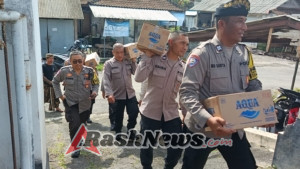 Kapolsek Marga Bersama Anggota Melayat Ke Rumah Duka Wujud Empati Polri Kepada Masyarakat