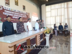 Jumat Curhat Polsek Bebandem Sekaligus Pembukaan Peningkatan Kapasitas Forum  (SIPANDU BERADAT)