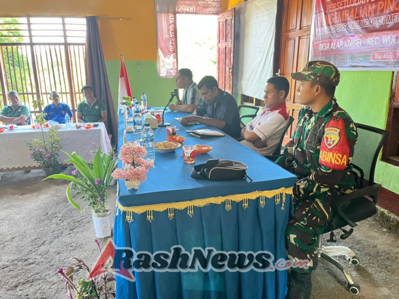 Babinsa Koramil 1624-07/Nagawutung Perkuat Sinergi dengan Masyarakat dalam Musdesus Pengembalian Pinjaman Koperasi