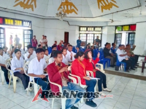 Wakili Dandim, Personel Unit Intel Kodim 1602/Ende Hadiri Kegiatan GMNI di Aula INEPARE