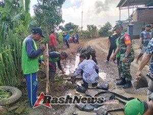 Jumat Bersih Berjalan Lancar, Saluran Air Baru Mampu Mengurangi Genangan Saat Musim Hujan