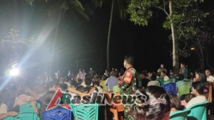 Babinsa Batutua Amankan Ibadah HUT Reformasi dan GMIT di Jemaat Pelita Ne’e