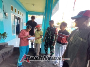 Melalui Komsos, Babinsa Dorong Warga Potu Jaga Keamanan dan Ketertiban Lingkungan