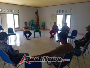 Babinsa dan Pemerintah Desa Sorinomo Berhasil Redam Perselisihan Tanah Keluarga