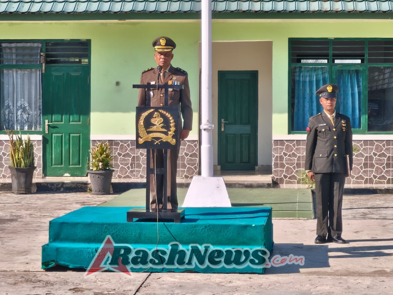 Upacara HUT TNI ke-80 Warnai Semangat Kebersamaan di Kodim 1613/Sumba Barat