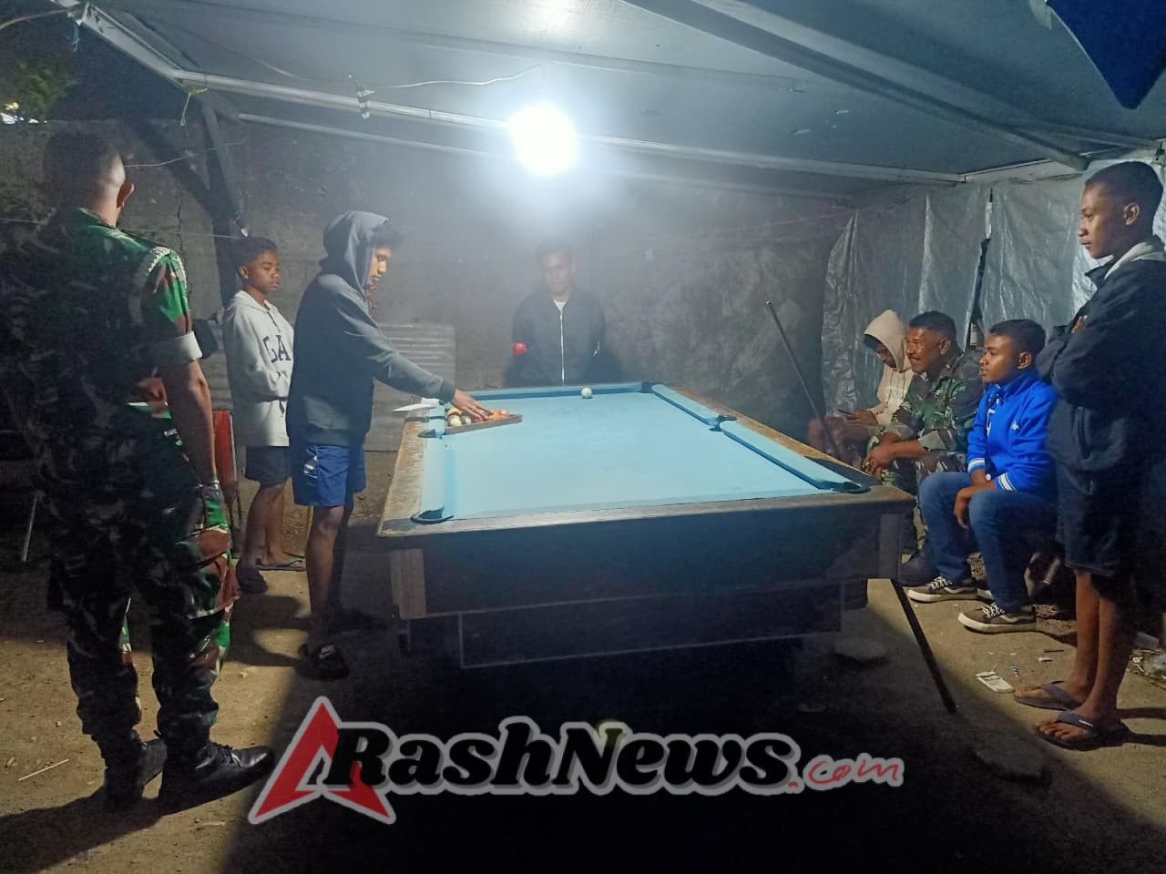 Patroli Malam Kodim 1621/TTS, Wujud TNI Hadir untuk Keamanan Masyarakat So’e