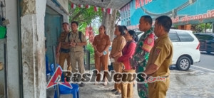 Peduli Lingkungan, Babinsa Beratan Turut Pantau Kepatuhan Pelaku Usaha terhadap Aturan Limbah